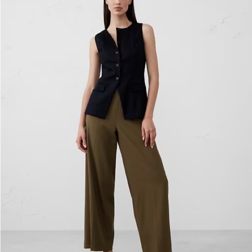 Banana Republic Hayden Wide-Leg Pants